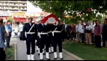 Sivil şehitlere veda töreni