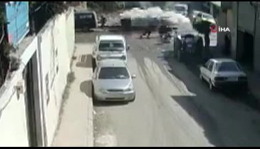 Azez'de PKK sivillere saldırdı