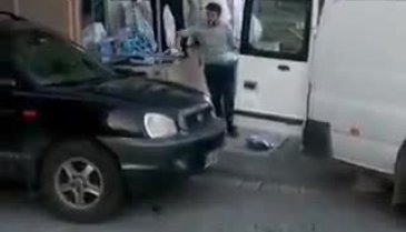 Kargo şirketine ait skandal görüntüler tepki çekti!