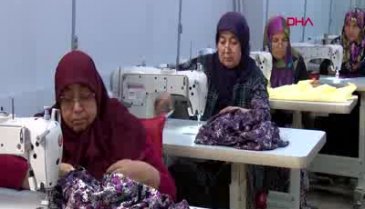 Bursa'da metresini 2 liradan alıp elbise yapıyorlar