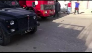 Ceylanpınar'da roket düşen evde yangın çıktı