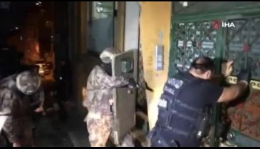 Şafak vakti narkotik operasyonu