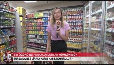 Bursa'da 5 liraya nasıl doyarız? (ÖZEL HABER)