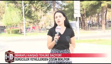 Bursa'da Mihraplı Kavşağı tehlike saçıyor! (ÖZEL HABER)