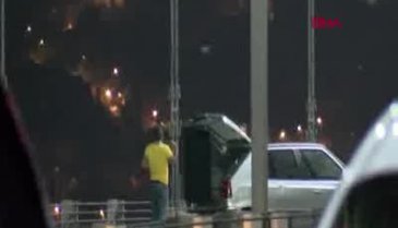 15 Temmuz Şehitler Köprüsü'nde silahlı intihar girişimi