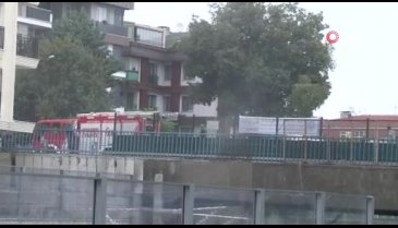 Yangın Marmaray seferlerini aksattı