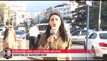 Bursa'nın sokak lezzeti İrmik Helvası'na ilgi artıyor! (ÖZEL HABER)