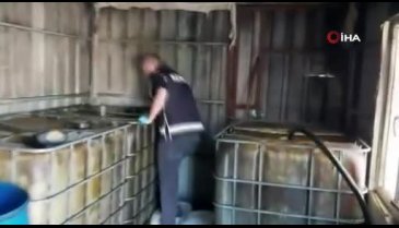 10 numara yağ operasyonu yapıldı