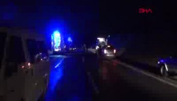 Kütahya-Bursa karayolunda korkunç kaza: 1 ölü, 3 yaralı