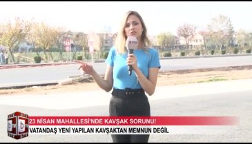 Bursa'nın 23 Nisan Mahallesi yeni kavşaktan memnun değil! (ÖZEL HABER)