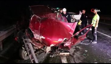 Bolu'da zincirleme trafik kazası: 3 ölü, 2 yaralı
