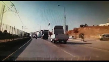 Bursa'da korkutan kaza (ÖZEL HABER)