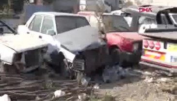 Bursa'da yediemin otoparklarındaki araçlar isyan ettirdi