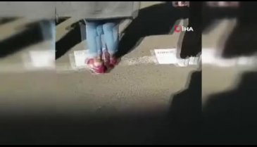 Okulda tepki çeken görüntü