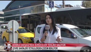 Bursa'da sürücüler Ahıska Kavşağı'nda tehlike saçıyor! (ÖZEL HABER)