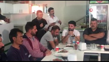 Bursa'da 25 porsiyon döneri yemek için yarıştılar