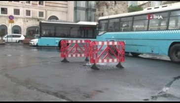 Elektrik kablolarında patlama meydana geldi