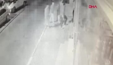 Suriyeli gence gasp dehşeti kamerada
