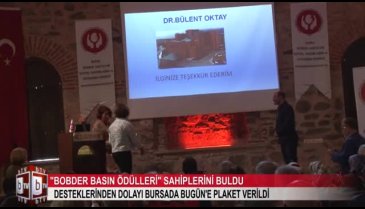"BOBDER basın ödülleri" sahiplerini buldu