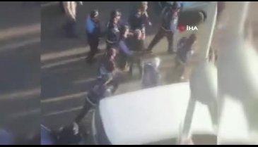 Kocaeli'de zabıta ve vatandaşlar birbirine girdi