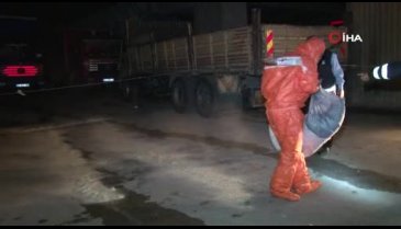 Yoldan geçenler kokuyu fark etti, ekipler harekete geçti