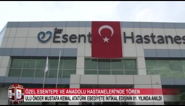 Kopal Sağlık Grubu personeli Atatürk'ü saygıyla andı