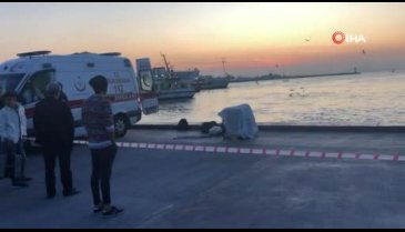 Denizi izlerken hayatını kaybetti