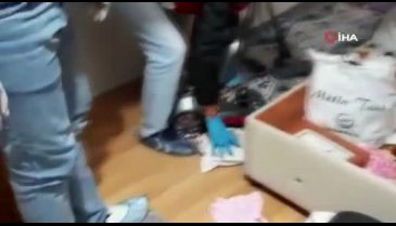 Bursa'da elektrik süpürgesinden uyuşturucu çıktı