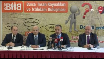 Bursa'da 'istihdam' buluşması yapılacak