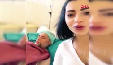 Ameliyat olan babası ile video çekti, başına gelmeyen kalmadı