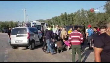 Bursa'da iki araç kafa kafaya çarpıştı: 10 yaralı