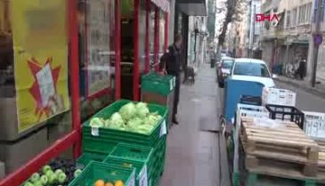 Bursa'da süpermarket soygunu güvenlik kameralarında!