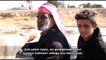 'Mehmetçiğimiz Tel Abyad'da yol kontrollerine devam ediyor'
