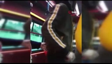 Minibüsçülerin beyzbol sopalı yolcu kapma kavgası!