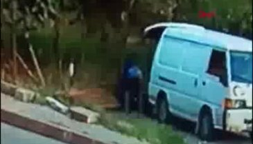 Baba ile oğul 1 ton inşaat demirini böyle çaldı