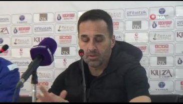 Bursaspor Teknik Direktörü Koşukavak: "Kazandığımız için mutluyuz"