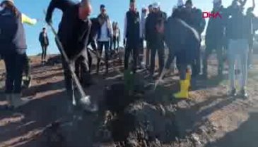 Limak Enerji Yeşil Dönüşüm Ormanları için fidanları bu kez Bursa'da dikti