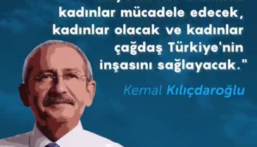 CHP Genel Başkanı Kılıçdaroğlu'ndan 'Dünya Kadın Hakları Günü' paylaşımı