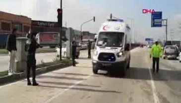 Bursa İnegöl'de zincirleme trafik kazası: 3 yaralı