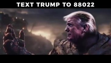 Trump ekibinden Thanos'lu reklam
