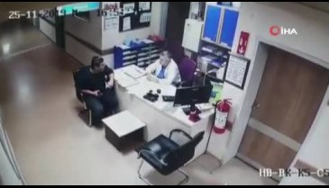 Teknisyen hastane tavanından düştü