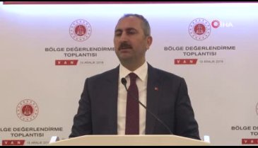 Adalet Bakanı Gül: "Yargıya güven öncelikle yargının kararlarıyla oluşur"