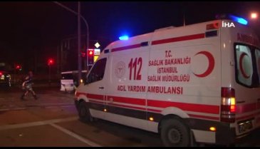 Üniversite öğrencileri, şüphelileri kovalayan polis aracına çarptı: 2 yaralı