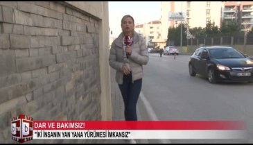 Bursa'da iki insanın yan yana yürümesi imkansız olan sokak!