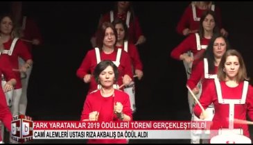 Bursa'da "Fark Yaratanlar Ödül Töreni" düzenlendi