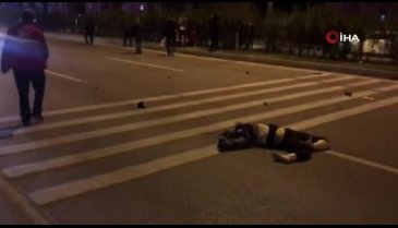 Bursa'da karşıdan karşıya geçmek isteyen kadın canından oldu!