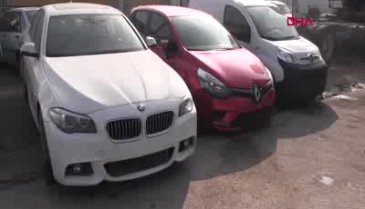 1 milyon lira değerinde 7 araç ele geçirildi