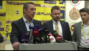 Ali Koç: "Ersun hocayı tebrik ederim, bütün hafta çalışabildi bu kadar ağır eleştiriyle"