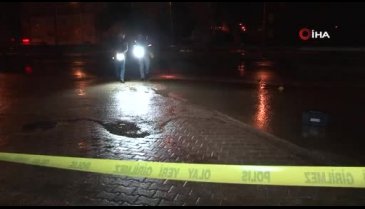 Kavgayı ayıran bekçiyi silahla yaralayıp kaçtılar