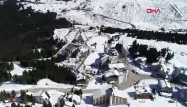 Bursa Uludağ yılbaşına hazır, oteller dolu